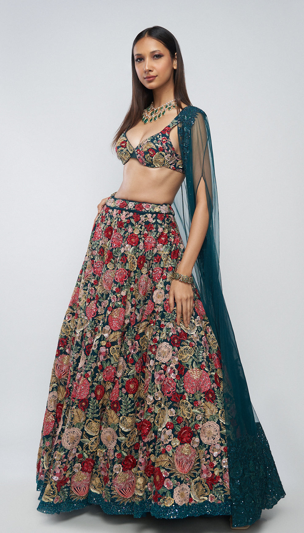 The Gardenia lehenga