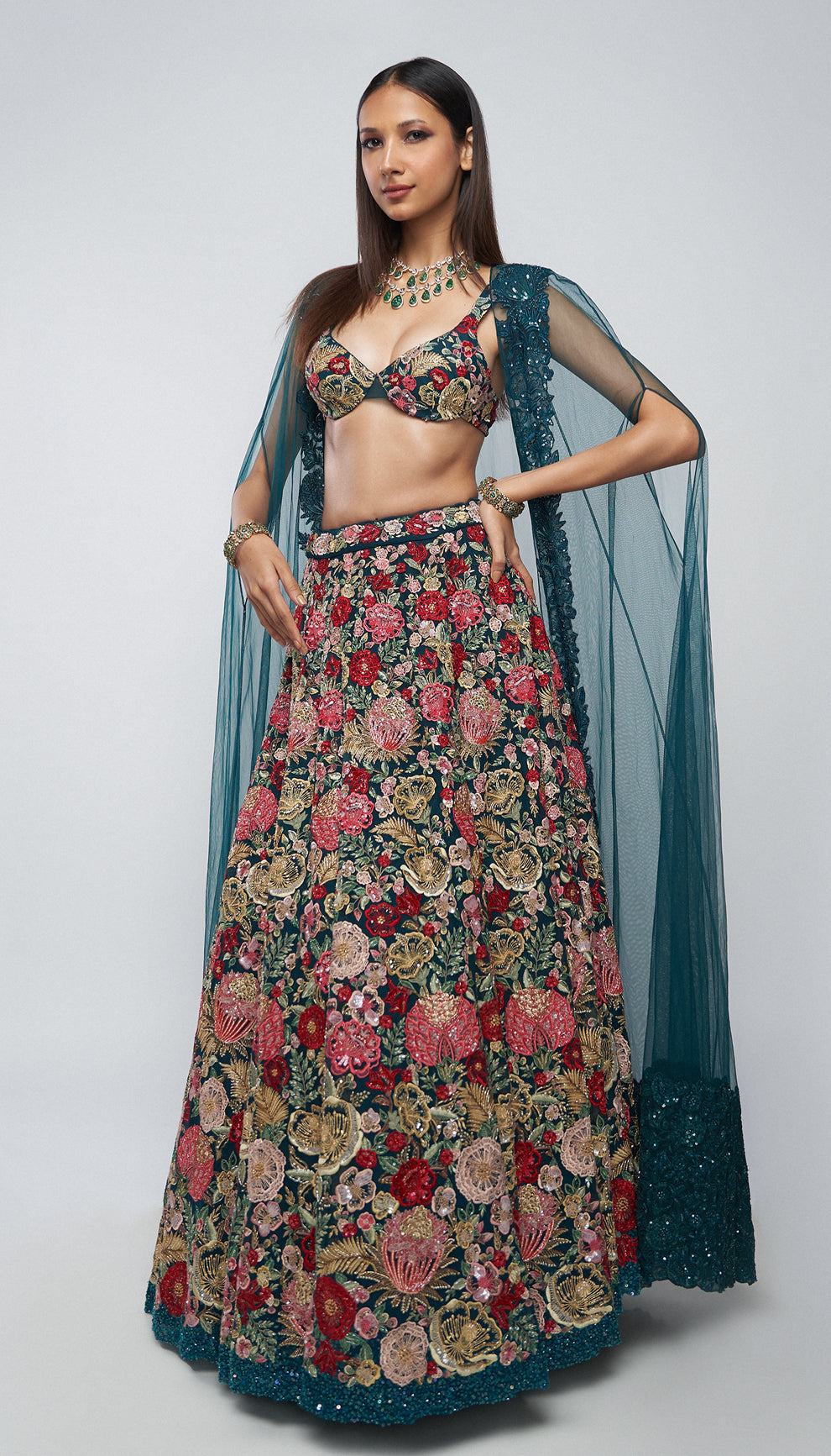 The Gardenia lehenga