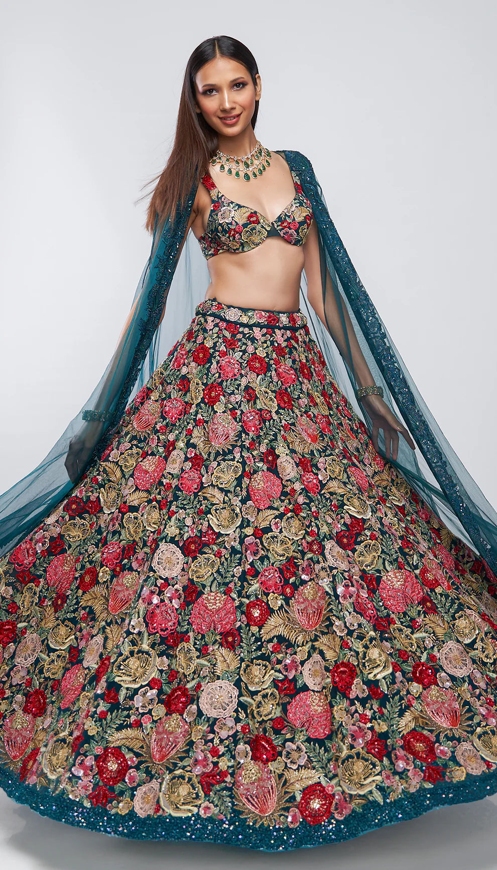 The Gardenia lehenga
