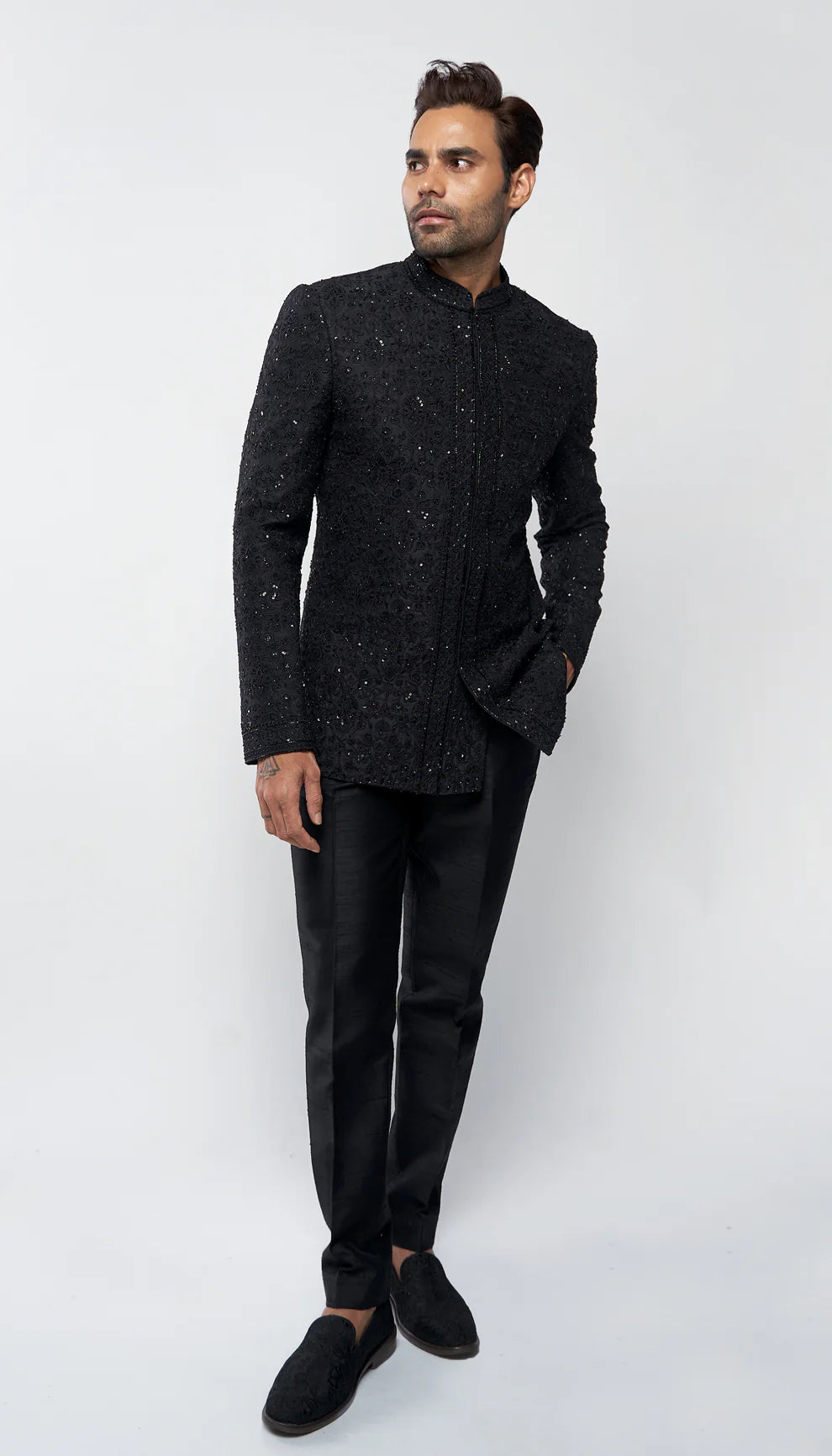 The classic bandhgala jacket