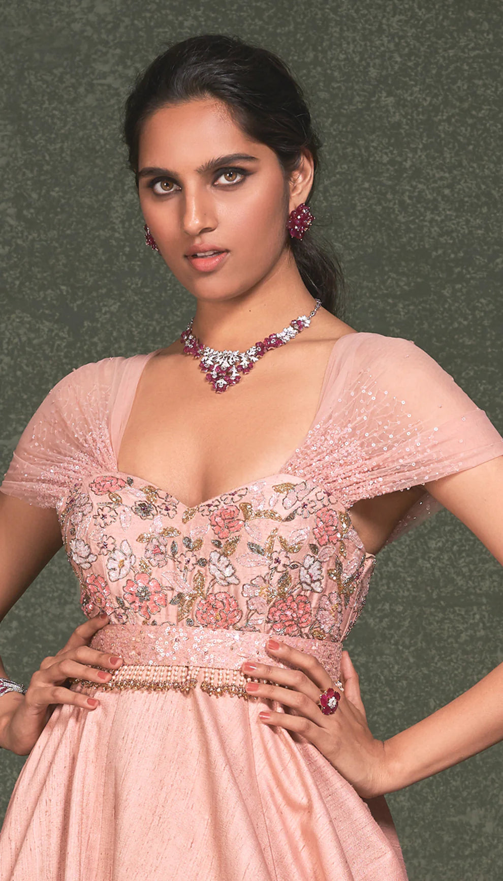 Subtle Pink Gown