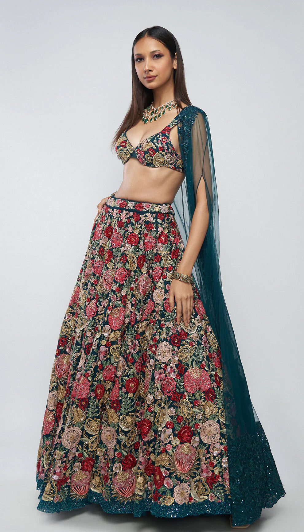 The Gardenia lehenga