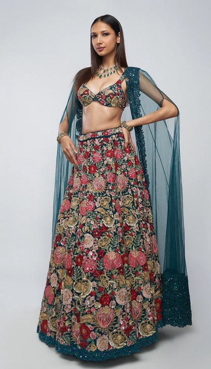 The Gardenia lehenga