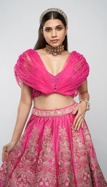 Rani Raw Silk Lehenga