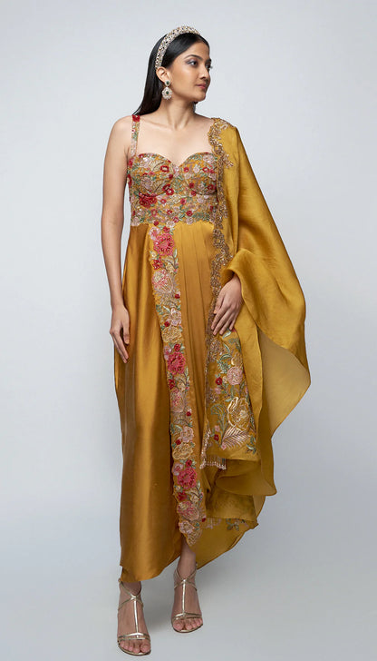 The Gardenia Cowl Dress
