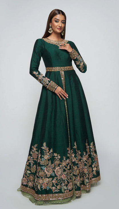 The bloom Jacket Lehenga