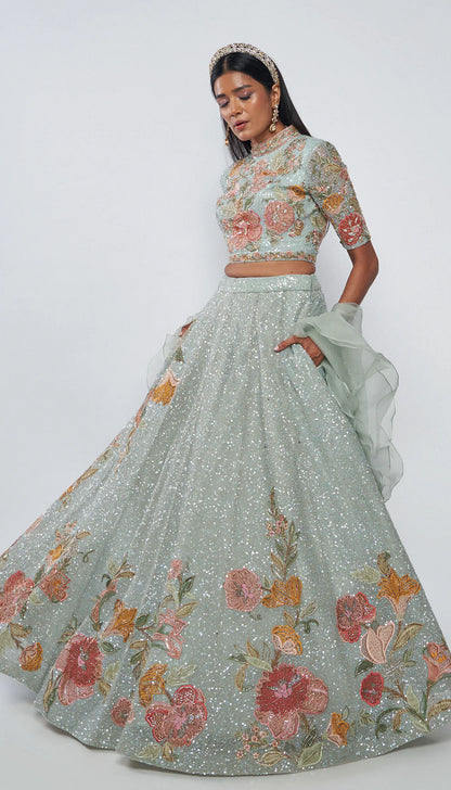 The Bloom Lehenga